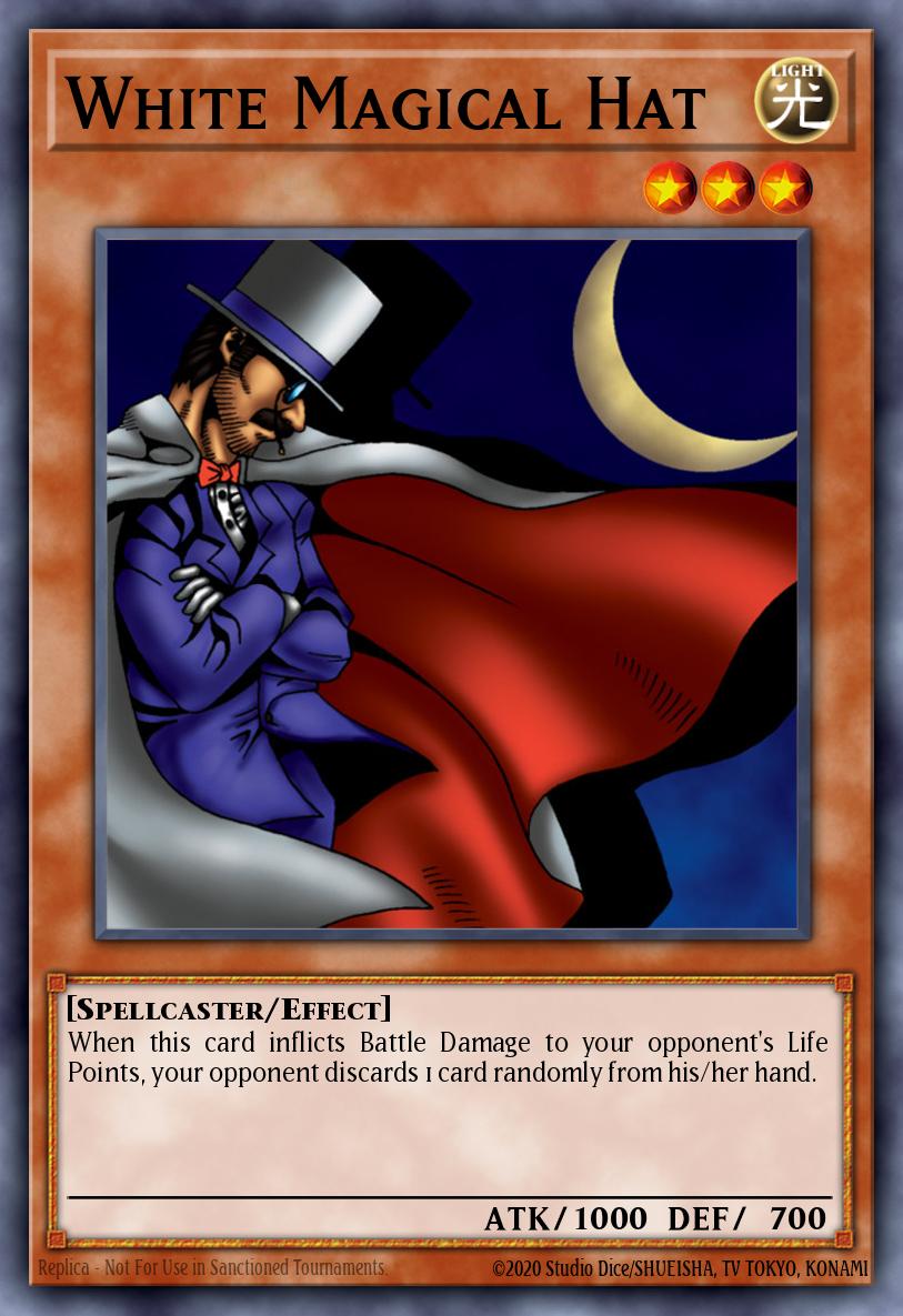 White Magical Hat
