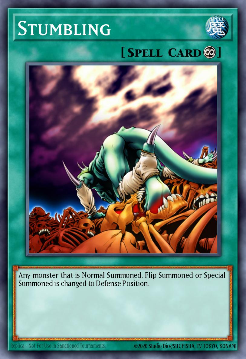 Stumbling