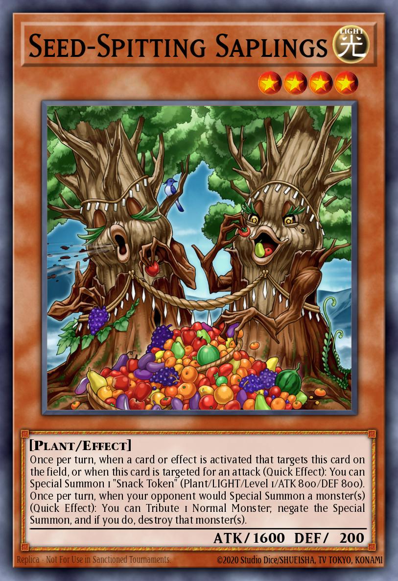 Seed-Spitting Saplings