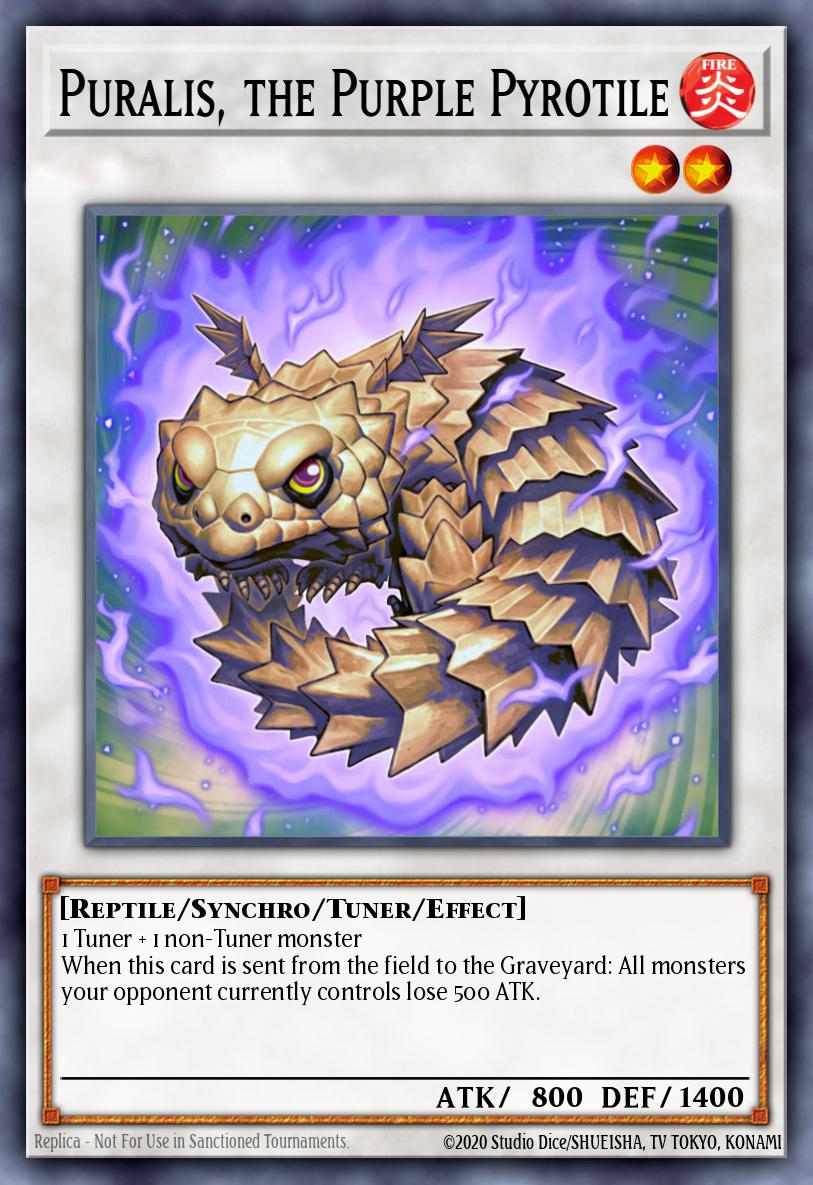 Puralis, the Purple Pyrotile