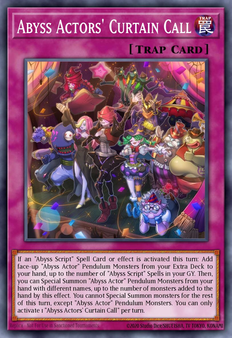 Abyss Actors' Curtain Call