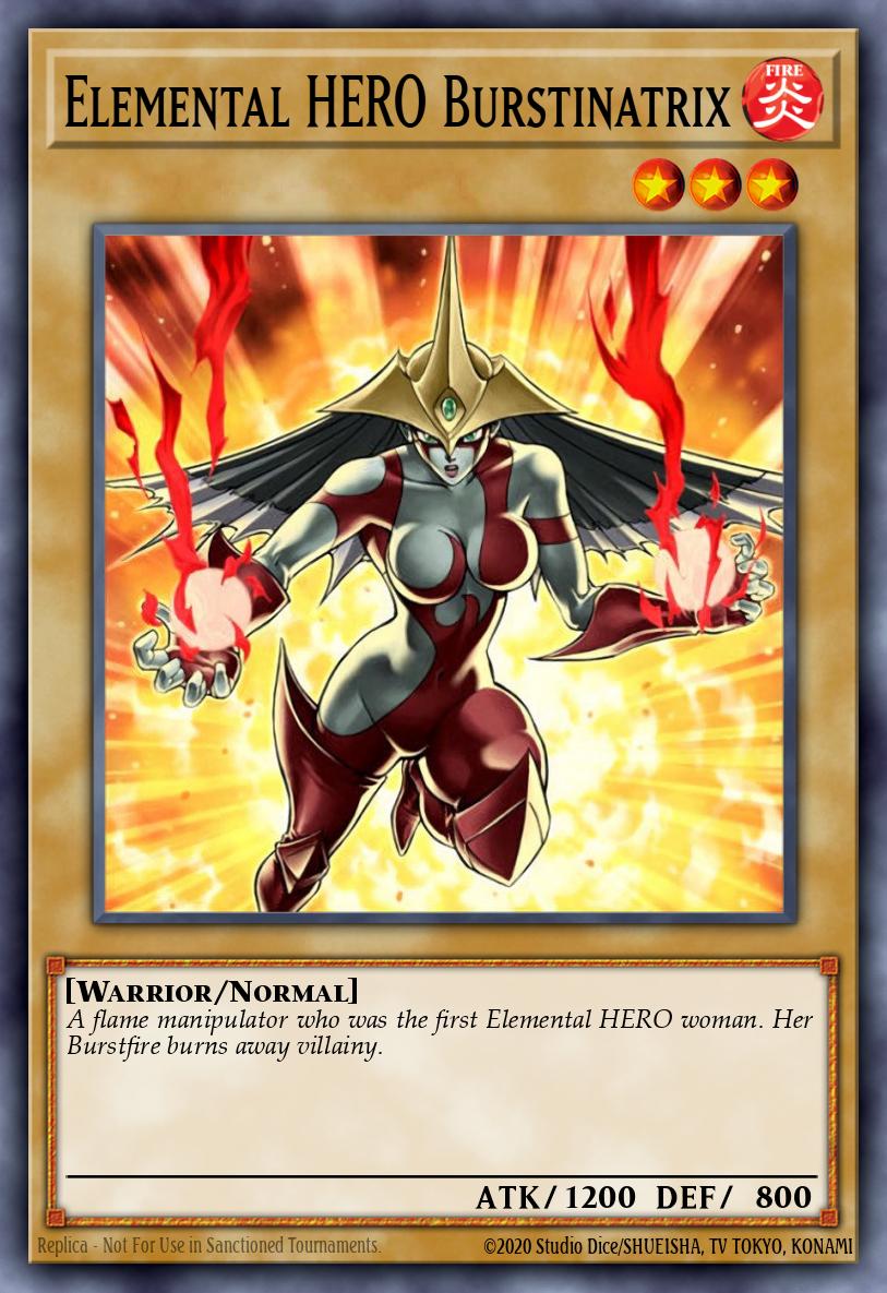 Elemental HERO Burstinatrix
