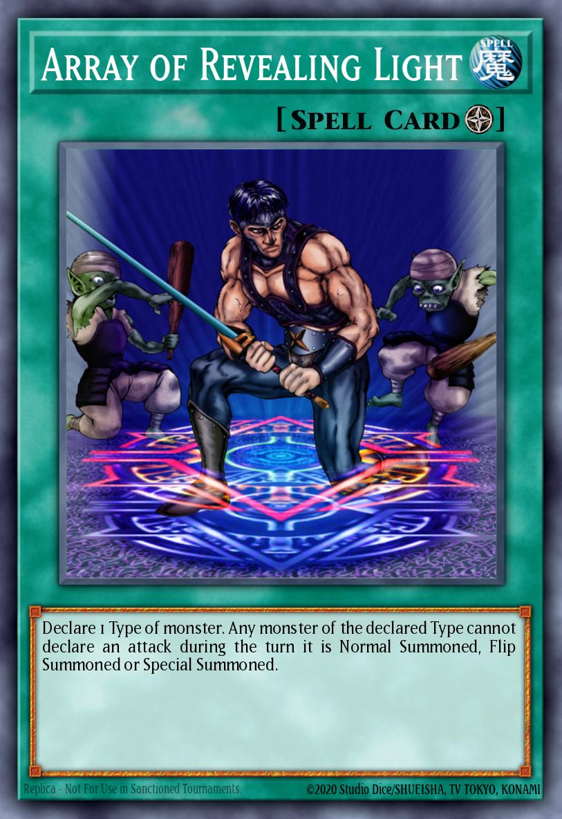 Array of Revealing Light