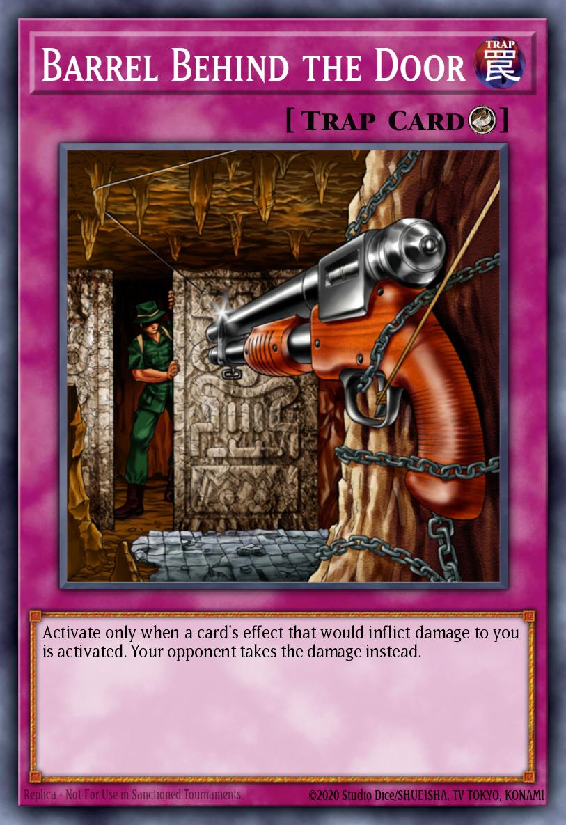 Barrel Behind the Door